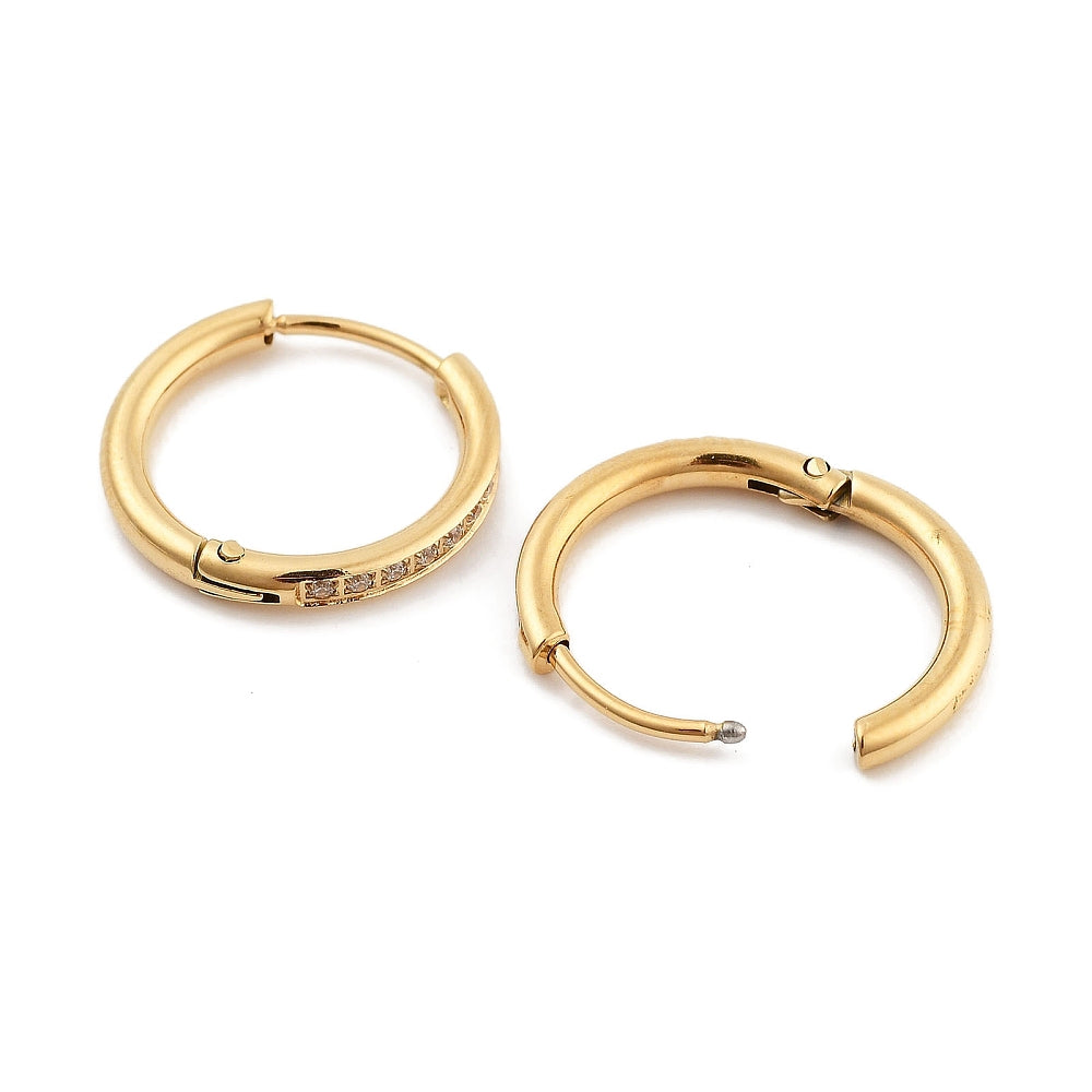 Sm. CZ Hoops