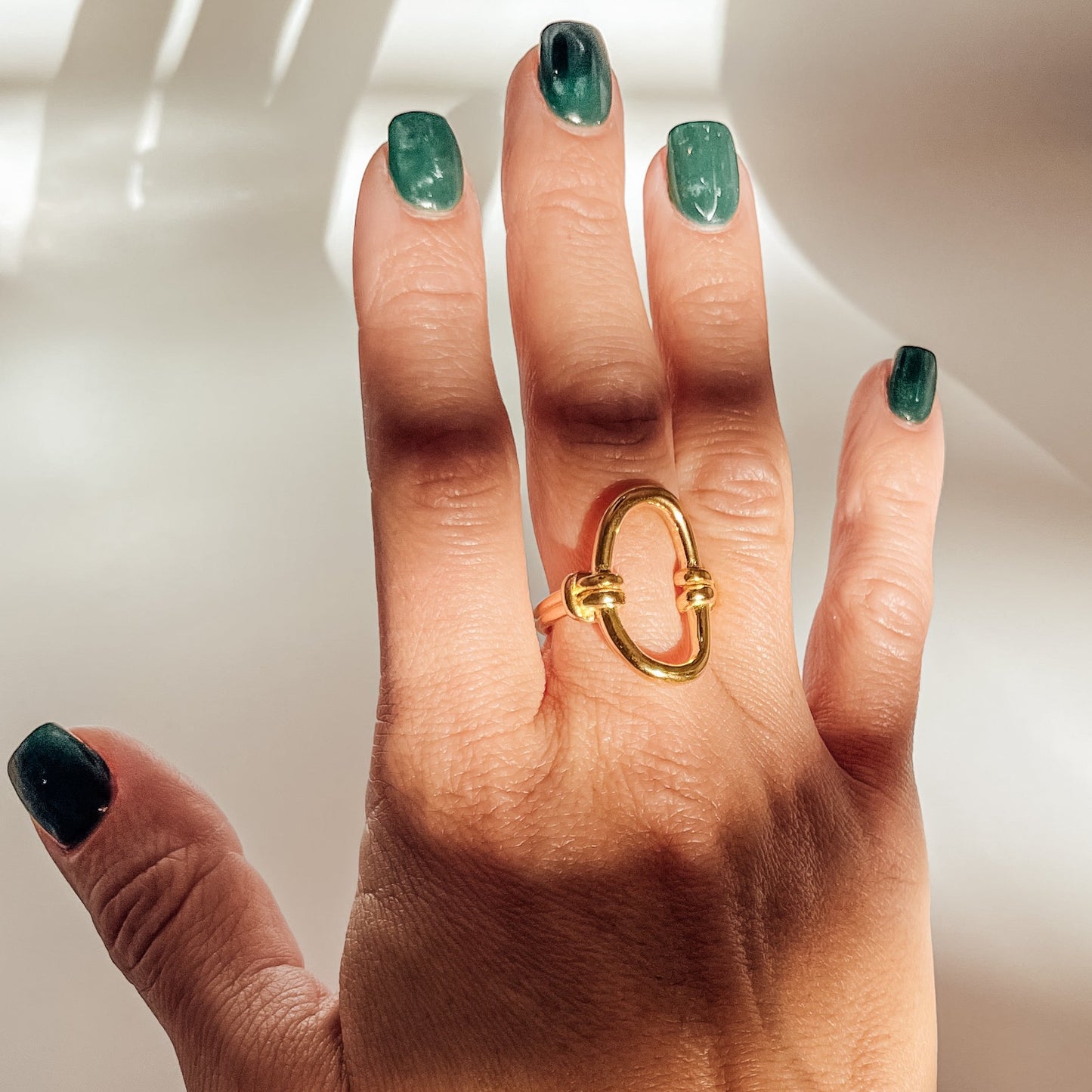Open Oval Ring