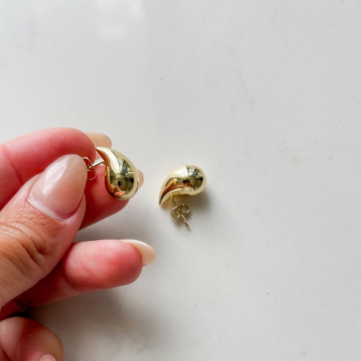 Teardrop Studs