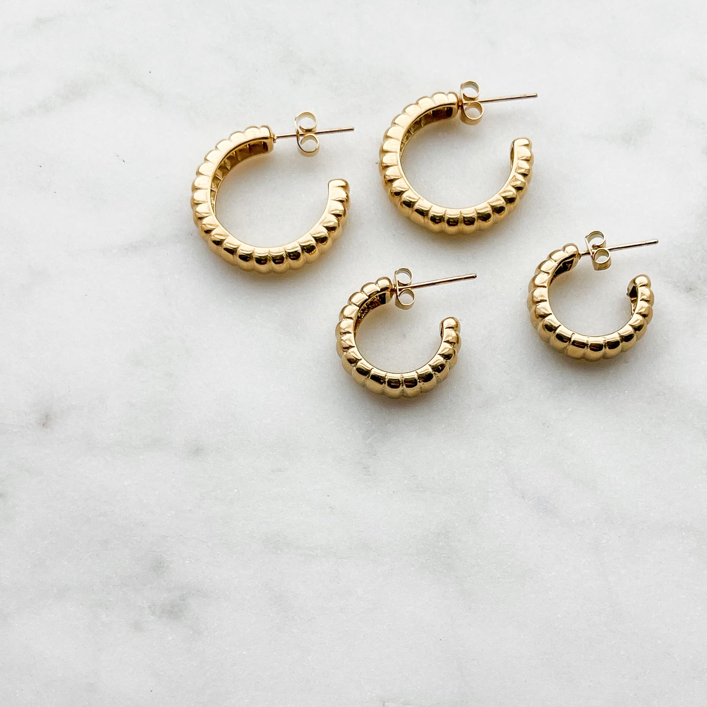 Mini Celeste Hoops