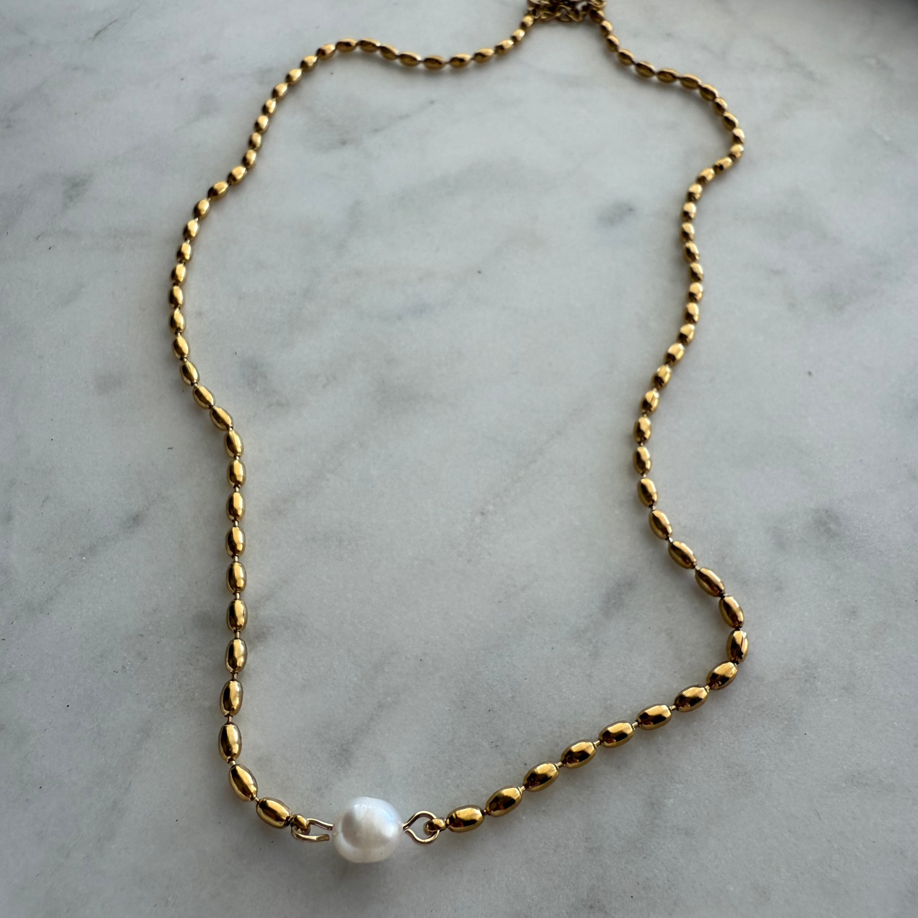 Beachy Pearl Chain