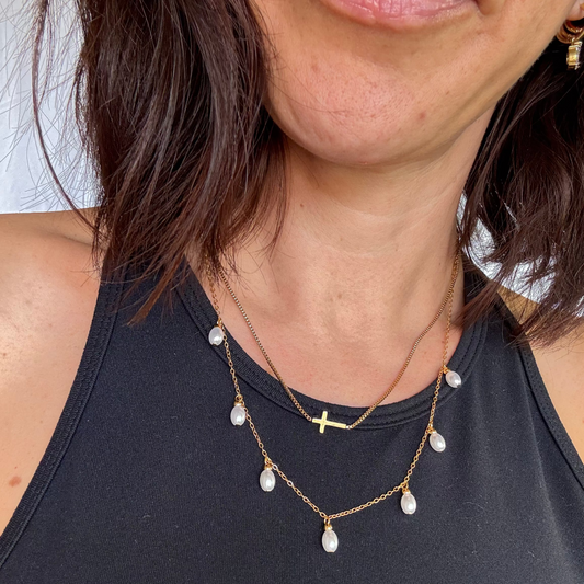 Faith Mini Cross Necklace