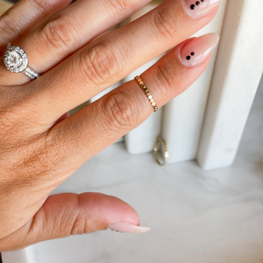 Dotted Stacking Ring