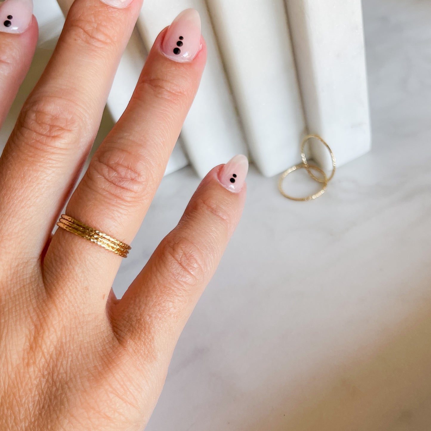 Twisted Stacking Ring