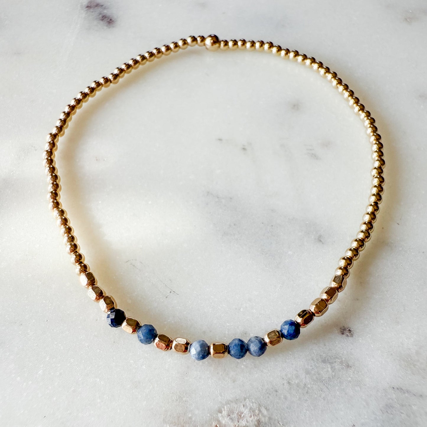 Morse Code Poppy Bracelet