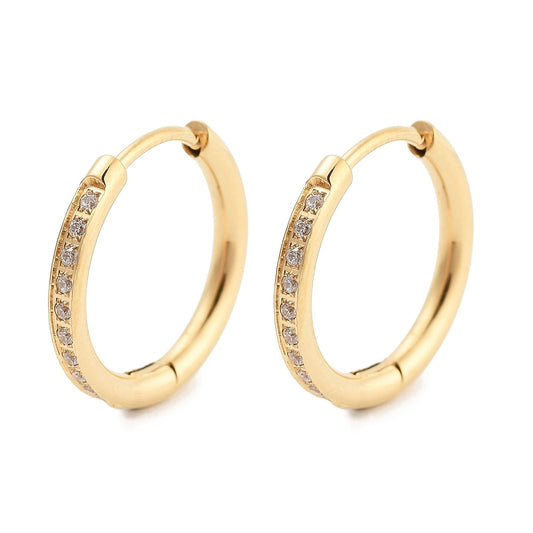 Sm. CZ Hoops