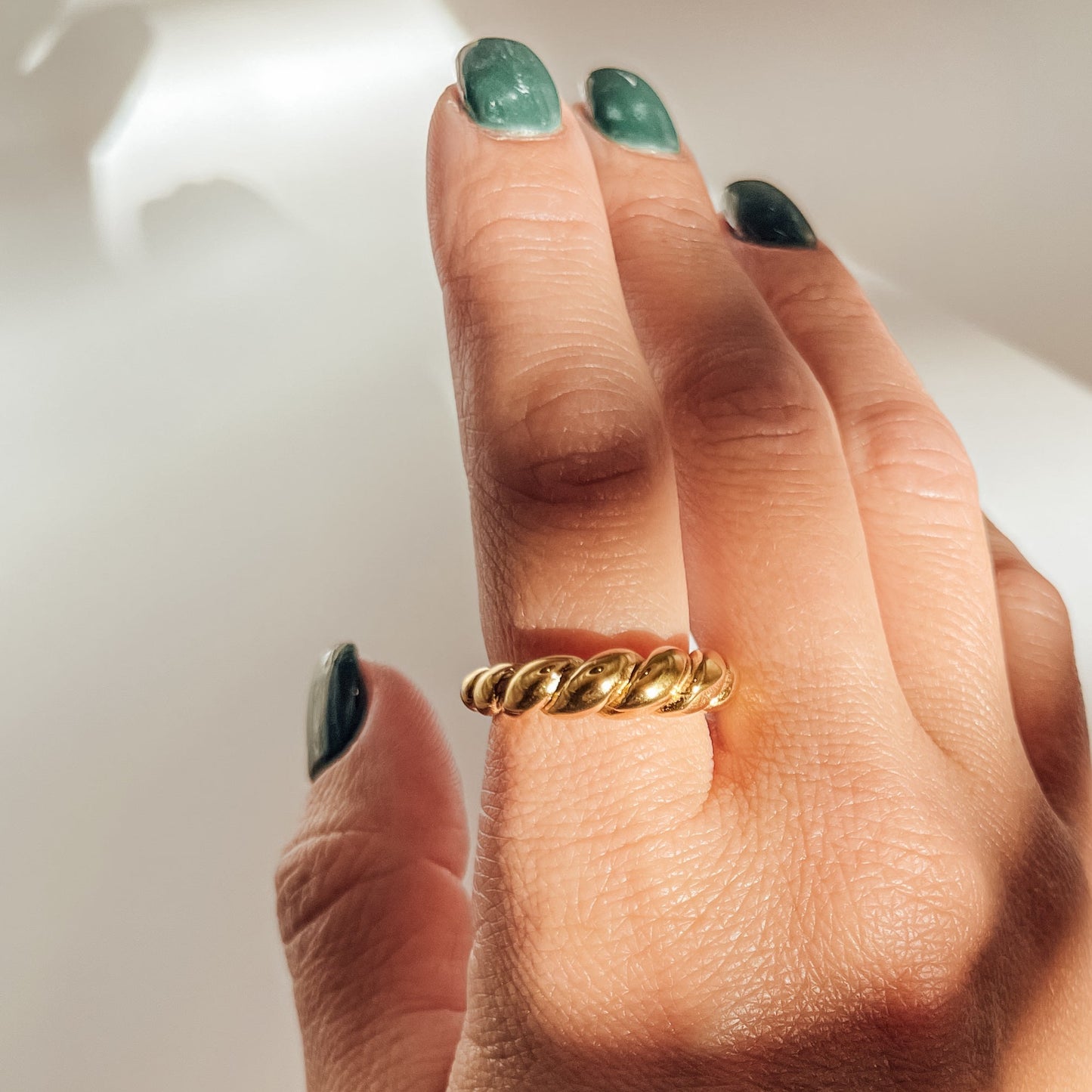 Chloe Croissant Ring