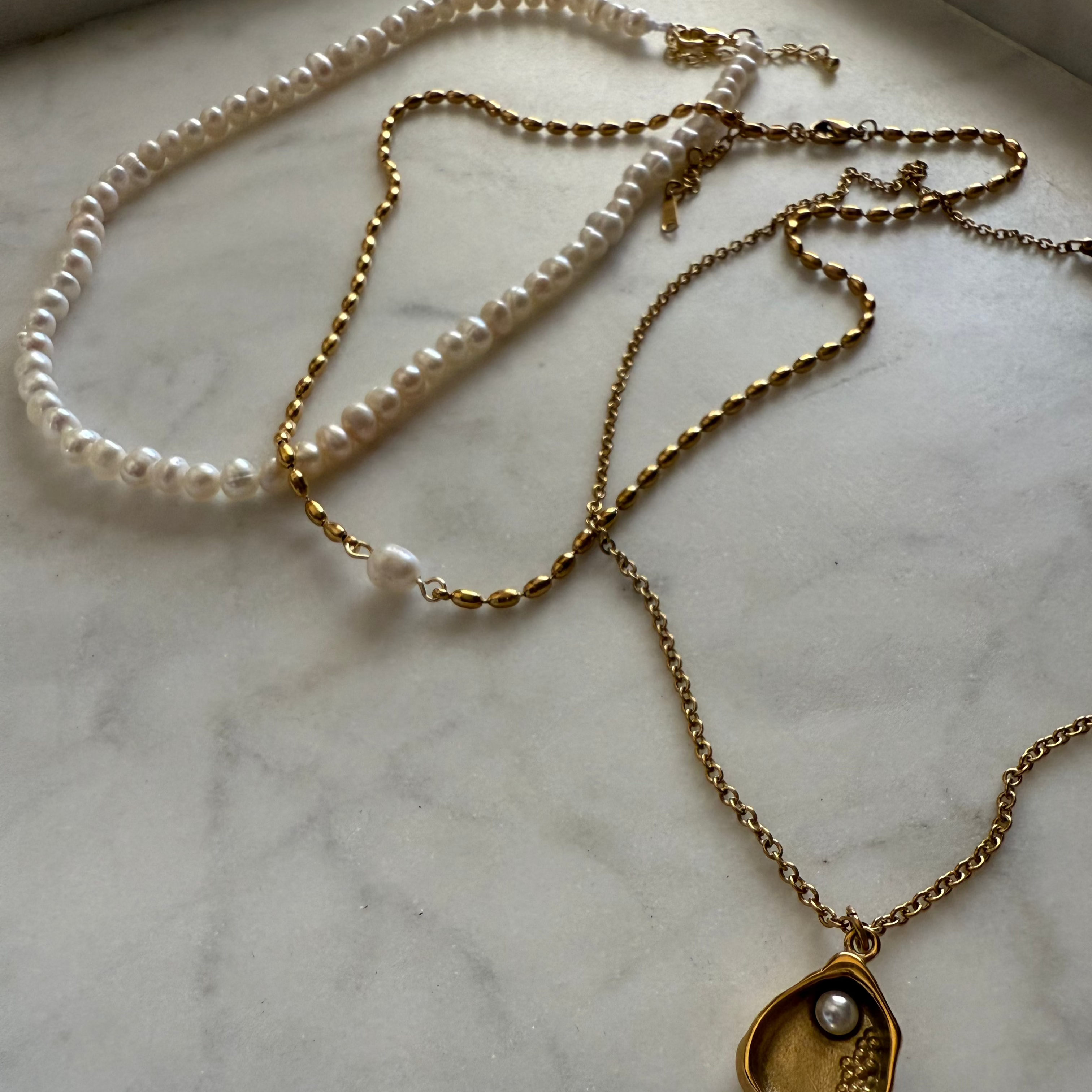 Beachy Pearl Chain