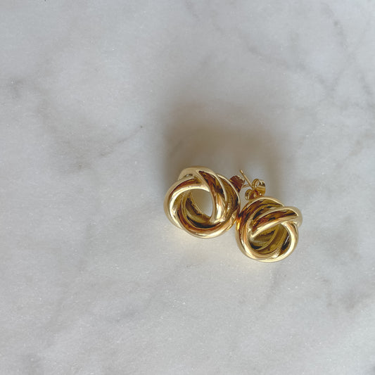 Vintage Knot Studs