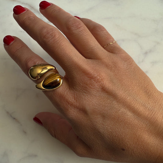 Sienna Tiger Eye Ring