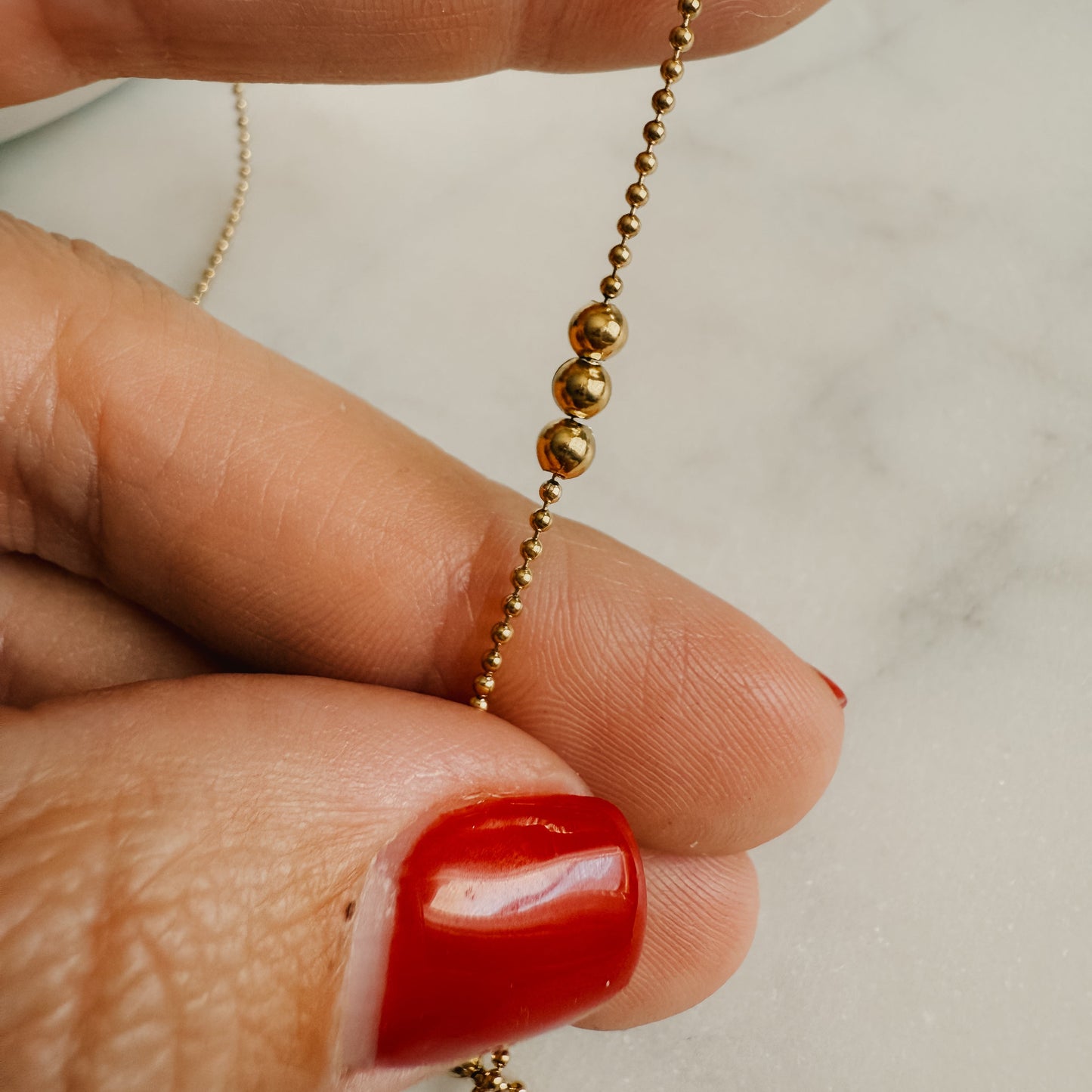 Aubrey Beaded Necklace