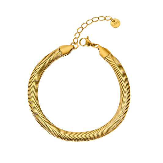 Atlas Gold Bracelet
